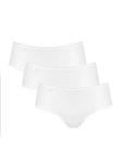 24/7 хипстерские трусы из микрофибры, 3 пары Sloggi, белый - фото