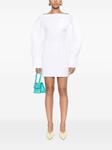 Jacquemus платье-рубашка мини, белый - фото 2
