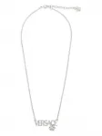 Колье с логотипом VERSACE, серебяный - фото 3