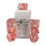 Набор Diffusion Poly - Fighter's Resolve с цифрами (7), Class & Creature Dice - Poly Sets - фото