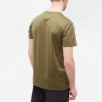 Футболка Moncler с двойным значком, хаки - фото 4