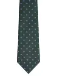 Галстук с узорчатым рисунком FURSAC, зеленый - фото 2