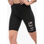 Нижнее белье Леггинсы ICON Biker с принтом Dsquared2, Black - фото 3