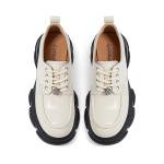 Женские лоферы черные/экрю COMELY - фото 6