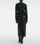 Шерстяной свитер Vince, Forest - фото 3