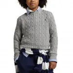 Детский свитер Polo Ralph Lauren, серый - фото 4