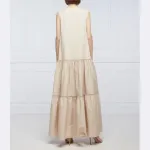 Бразильское платье Silvian Heach, бежевый - фото 3