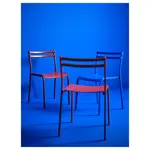 Стул, металл-красный GENESÖN IKEA - фото 4