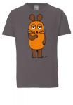 Футболка Logoshirt s Die Sendung mit der Maus, серый - фото