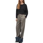 Топ укороченный женский Loewe, черный - фото 2