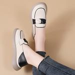 Лоферы женские бежевый/черный Reivantix - фото 6