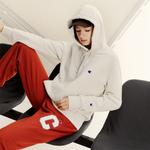 Толстовка унисекс Champion, зеленый - фото 24