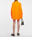 Куртка-рубашка Perla The Frankie Shop, Neon Orange - фото 3