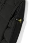 Stone Island Junior пуховик с логотипом Compass, черный - фото 3