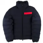 Moncler Пуховик мужской темно-синий - фото