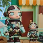 POP MART Mega Space Molly Mint Chocolate 1000% - фото 4