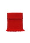 Однотонный шарф ZEBRO, красный - фото