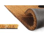 КоверSmith Hola Script Heart Corazon Doormat RugSmith, черный - фото 3