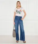 Футболка Slim fit Guess Jeans, розовый - фото 2