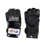 Перчатки Fairtex Ultimate Combat Gloves with Open Thumb Loop, черный - фото 4