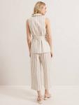 Брюки Tabitha в полоску Phase Eight, Ivory - фото 2
