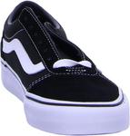 Vans мужские кроссовки Ward, Suede Canvas черно-белые, 7 UK - фото 5