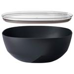 Чаша Сервировочная чаша с крышкой Silueta 5000 мл Mepal, Nordic Black - фото 2