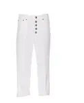 Джинсовые брюки Koons Dondup, белый - фото