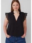 Блузка 9999_черная QS - фото 2