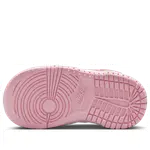 Кроссовки (TD) Nike Dunk Low 'White Soft Pink' - фото 6