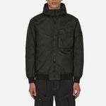 Куртка pocket detail crinkle reps jacket 'black' Stone Island, черный - фото 3