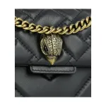 Кожаная мини-сумка Kensington Kurt Geiger, черный - фото 4