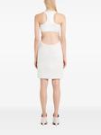 Платье миди Courrèges Infinity, белый - фото 4