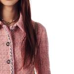 Куртка женская розовый Chanel, розовый - фото 3