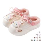 Hello Kitty Kuroimi домашние тапочки Sanrio, розовый - фото 3