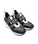 Кожаные кеды maven slip on Michael Kors, черный - фото 3