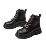 Женские ботинки DAPHNE Мартин на шнуровке, экрю - фото 4