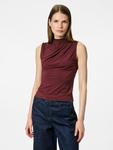 Топ PCMADISON Pieces, темно-красный - фото