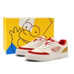 The Simpsons Низкие кеды из холста унисекс бежево-красные [В комплекте 1 пара пряжек для обуви], цвет Beige Red[Comes with 1 Pair of Shoe Buckles] - фото 11