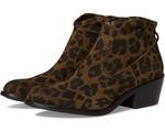 Женские ботинки Sofft Aisley, Brown Leopard Suede - фото