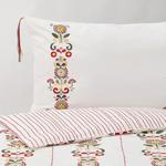 Пододеяльник и наволочка IKEA ÅKERKULLA, 150x200/50x80 см, цвет flower - фото 2