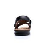 Пляжные сандалии мужские черные EGCHI, коричневые - фото 5