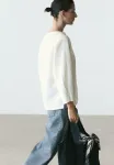 Легкая куртка Massimo Dutti, White - фото 4