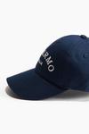 Саржевая кепка с вышивкой H&M, синий - фото 2