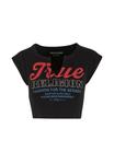Футболка True Religion VINTAGE V NOTCH, Black - фото 4