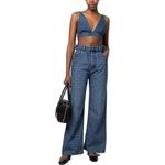 Жилет женский синий Miu Miu - фото 2