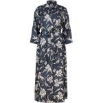 Рубашка-платье с цветочным принтом 'S MAX MARA, синий - фото