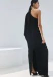 Платье макси Mango, Black - фото 4