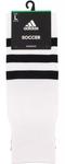 Футбольные носки Adidas с 3 полосками, белый - фото 4