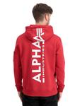 Толстовка ALPHA INDUSTRIES, красный - фото 4